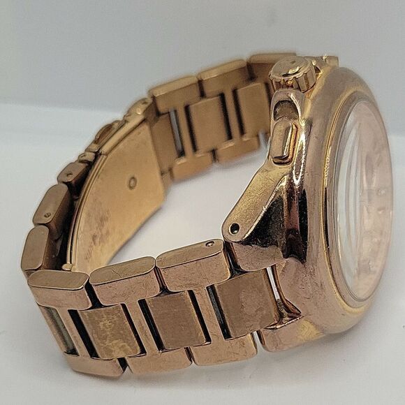 Michael Kors MK5652 Women's Stainless Steel Analog Rose Gold Dial Watch BC723 - Picture 9 of 10